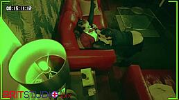 did you see the student spying on the teacher fucking doggy?