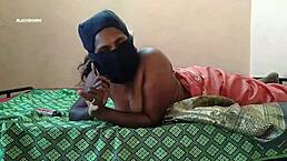 Milf maid mommy talks dirty while solo in hardcore session