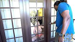 cougar moans with monster cock in phoenix desert, wet and dirty deepthroat