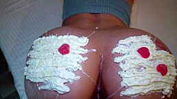 Hey, my friend lets me take her ass for my birthday bash. Wanna see the wild action?