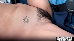 Charlotte Mae And Lola Aiko Ride Uncle's Big Cock