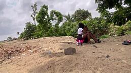 An Adventure in the Forest with My Girlfriend Exploring Nature