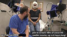 freshman gets mandatory hitachi orgasm from doctor in tampa - taylor ortega