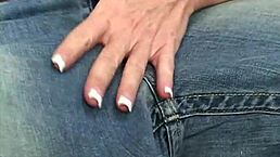 napping mature in red stockings fucked by stepson with big tits blowjob