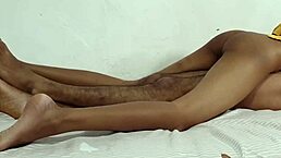 Real Indian Amateur Couple Enjoys Hot Doggystyle Fuck in Dress