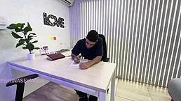 i interviewed her and ended up playing with her big ass