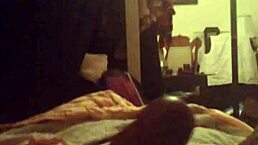 Black Ladyboy Feels Intense Pleasure Jerking Off