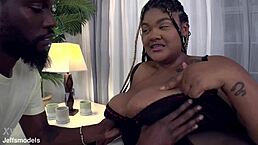 chubby ebony jaida violet gorges on huge bbc jm1388