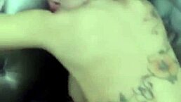 Elisa Sanches giving ass to endowed black and drinking milk with taste of c