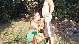 That guy took me to the woods and fucked my big ass with his cock hard.