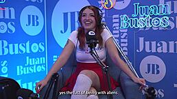 colombian resists intense orgasm before shibari session on juan bustos podcast