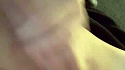 Roger Woody in a shaved solo masturbation session at home