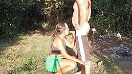 That guy took me to the woods and fucked my big ass with his cock hard.