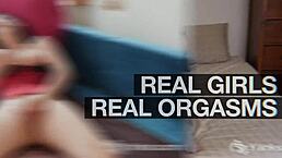 elan eden works her clit to orgasm with cum.