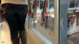 Jaqueta E Bota No Trem Jacket And Boots Pt 1, Jeans Street Train Boots Candid Shoes Hidden Nylon Ass