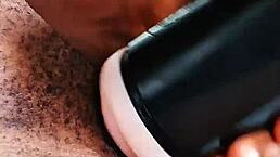 Masturbating With New Toy In Public Setting