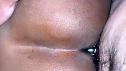 Wife enjoys big cock and plug in amateur interracial scene