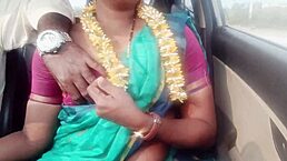 INDIAN HOUSEWIFE ENJOYS CAR SEX WITH HUSBAND'S FATHER DURING LONG DRIVE