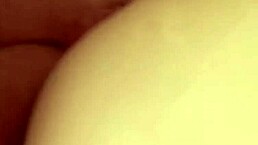 The petite girl's shaved pussy gets pounded by a fat cock until she orgasms.