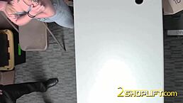 Tattooed MILF Shoplifter Fucked by Thick Meat Stick?