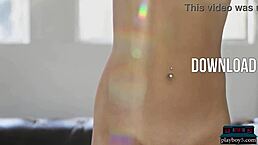 russian beauty nicole winter does solo striptease