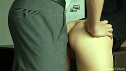 Horny Sexy Secretary Fucks Boss In Anal, Pussy, And Mouth!