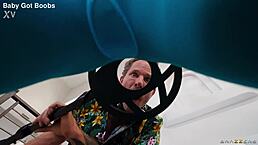 I detect avery jane's bubble butt in leggings for face fucking and gagging