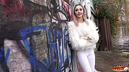 German Scout - Skinny German Becky California First Time Porn Casting At Pick Up In Berlin