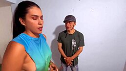 hey stop my stepsister and i had sex with the delivery man she fucked me in the ass and he fucked me in the pussy