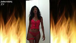 Neighbor Loves It When Jade Teases in Lingerie