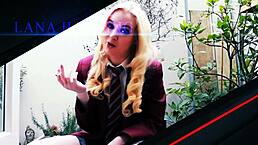 Watch this 18 year old british redhead sucking and swallowing cum from an older guy 😋