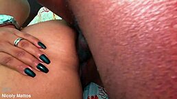 Neg�o Roludo Me Arrombou N�o Resisti Aquela Piroca Gigante E Dei Buceta E Cu Pra Ele