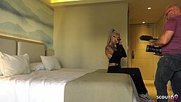 Slim German Wife Cheats, Cum on Ass