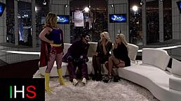 Watch this hot guy ask, Want to see me fuck these three blonde whores?