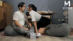 College Girl Falls In Love With Mature Tutor!