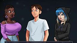 Teacher engages in summertime saga adventure