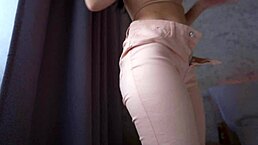 Jeans Off For Bare Ass Fetish And Perfect Booty