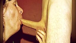 the goat takes a long cock deep in her throat