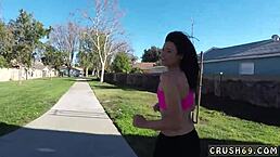 Look at that hairy pussy on the money hungry step daughter