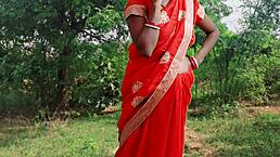 Bhabhi gets hardcore fucking by devar outdoors