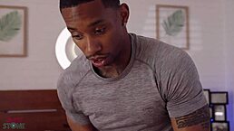 andy stone advises his cuban friend before interracial action with kourtney love.