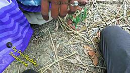 Indian couple enjoys outdoor sex in the forest