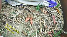 Indian couple enjoys outdoor sex in the forest