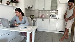 How sensual is the hardcore session with straight addict in doggystyle?