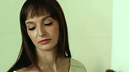 Wicked: Busty Brunette Wife Fantasizes About Blonde During Sex