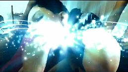 Perla Lopez, the nymphomaniac wife, invites supermarket guys back for more sex.