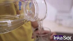 my ebony stepmom catches me watching her porn videos?