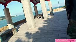 Chisa Miyamae Starts With Public Blowjob, Ends In Creampie