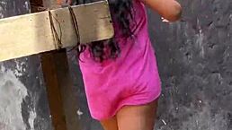 Neighbor ASKS for HELP, pays LATINA in dorm