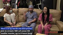 bratty orphan blaire celeste in cheerleading physical exam?